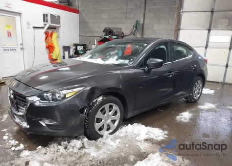 2017 Mazda Mazda3 Sport z USA, uszkodzony, nr VIN 3MZBN1U76HM108734